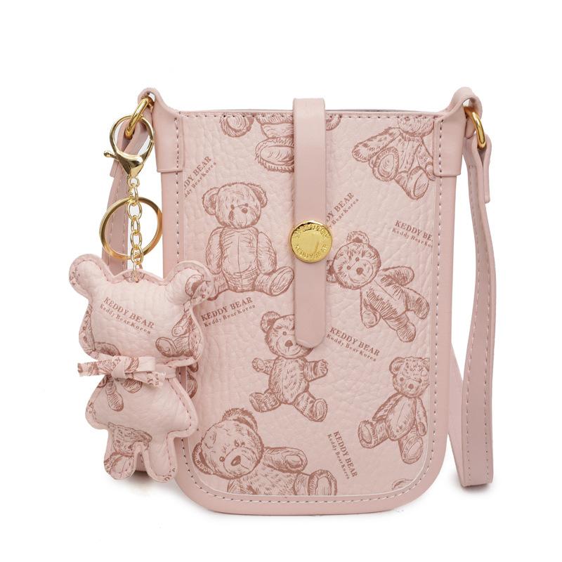 Stylish and Simple Contrasting Color Bag Women's 2025 Summer New Casual Niche Shoulder Messenger Bag Trendy Mobile Phone Bag