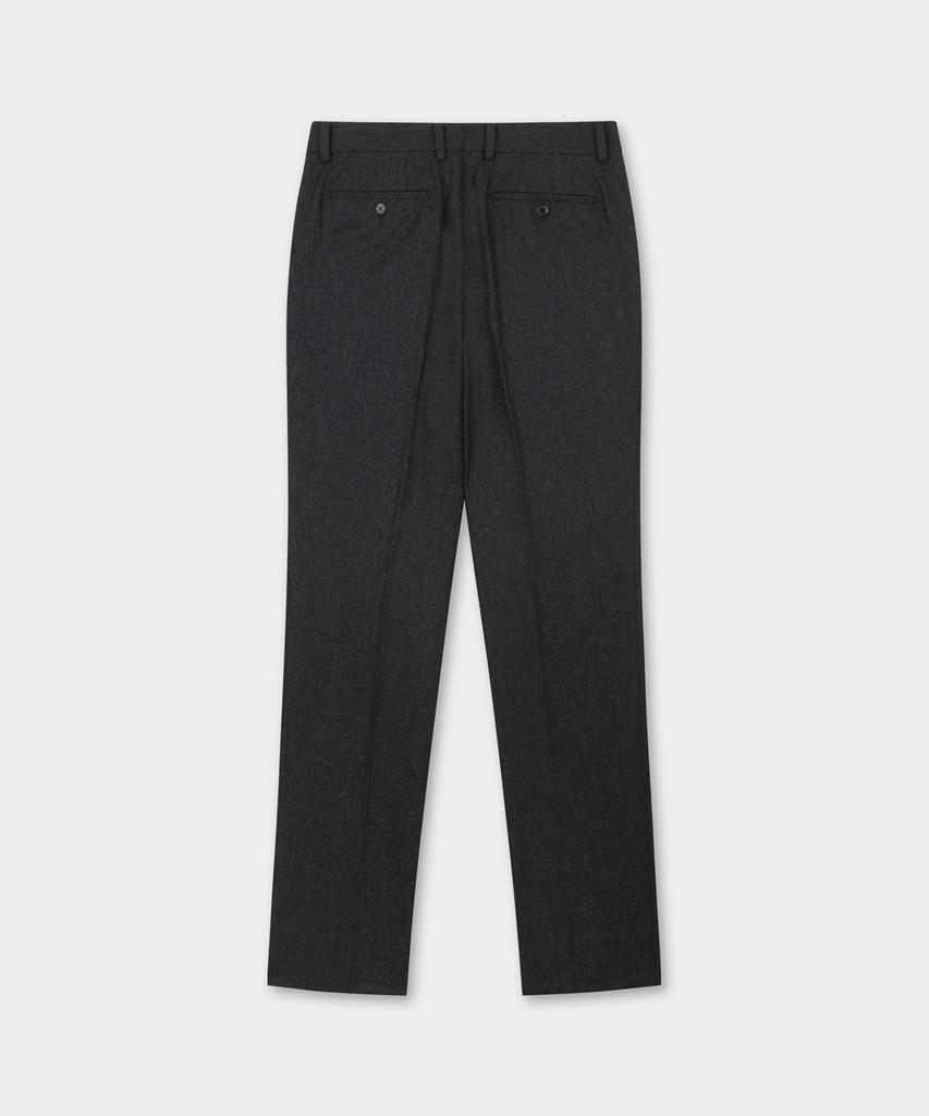 BROOKS BROTHERS Wool Trousers (Charcoal) (Bbpcmbf401)