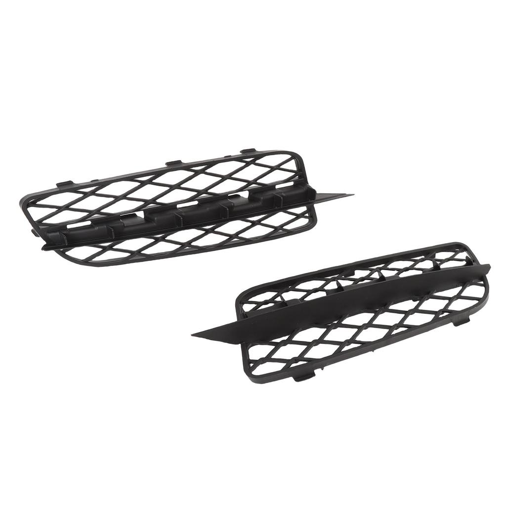 Front Bumper Lower Grille Set 51117159595 Left Right Side 1 Pair Replacement for X5 E70 2008 2010