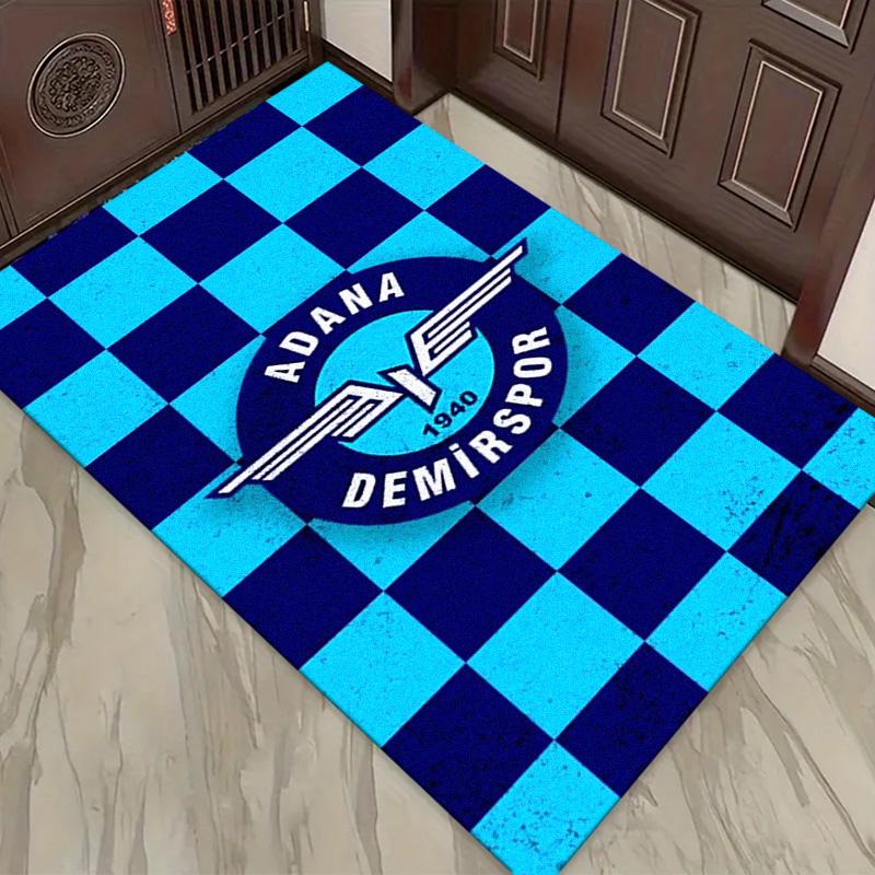 Adana Demirspor Carpet Rug for Living Room Bedroom Home Sofa Decoration,Kids play Non-slip Floor Mat