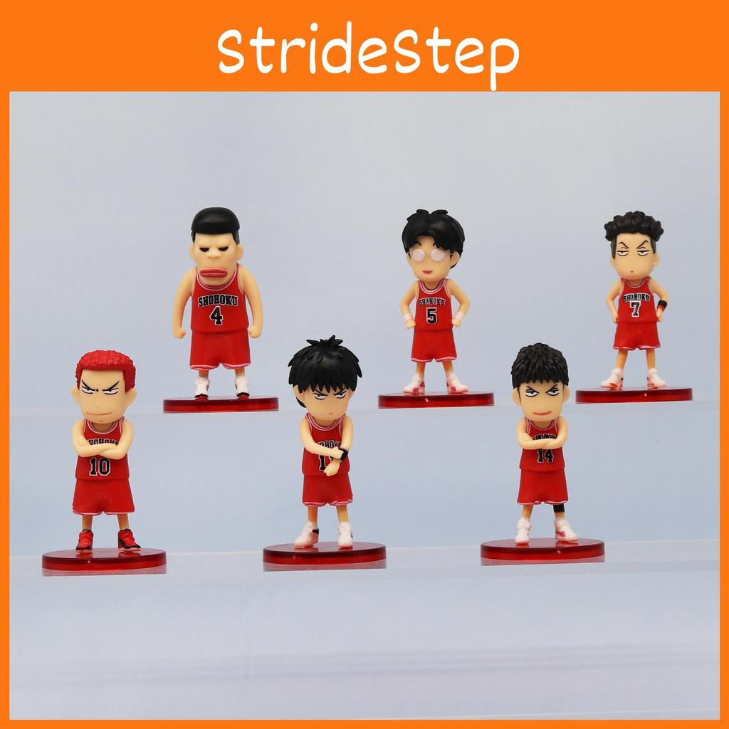 Slam Dunk Q Edition National Competition Movie Gk Hanamichi Sakuragi Rukawa Kaede Anzai Mitaka Handmade Pvc Model Decoration