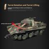 Kubingke Henglong 3879-1 German Leopard 1/16 electric remote control main battle tank model.