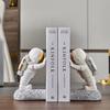 Nordic Creative Astronaut Bookstop Decoration Modern Children's Room Study Bookstand Office Desktop Bookcase Decoration