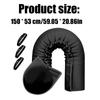 Upgrade AC Hose Insulation Cover With 3 Adjustable Buckle Straps Portable Air Conditioner Exhaust Hose Sleeves Home Appliances