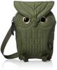 MORN CREATIONS Owl Pouch, Large, Olive, OW-304
