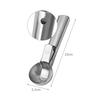 Stainless Steel Spherical Ice Cream Scoop for Fruit Digging, Meatball Making, and Other Cooking Tools (Large Color Box Package)