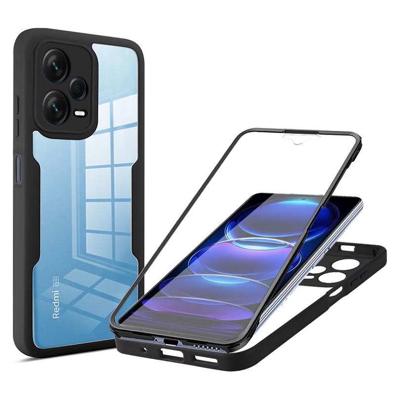 360 °Full Protection Shockproof Phone Case For Xiaomi Redmi Note 12 11 11T 12T 12C 10 9 S Pro Bumper Cover For POCO X5 X4 X3 Pro