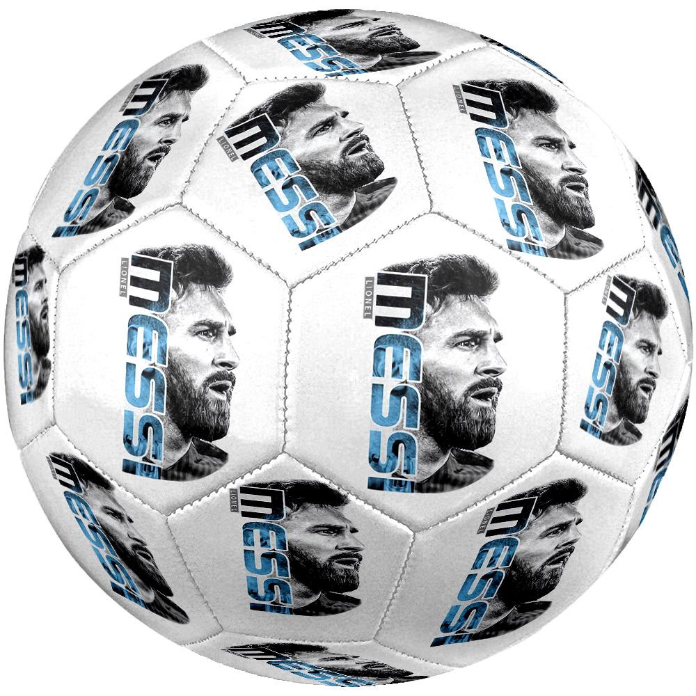 1pc Messi Soccer Ball Size 5 Football Machine Sewn Outdoor Training and Matches Perfect Commemorative Gift for Soccer Lovers