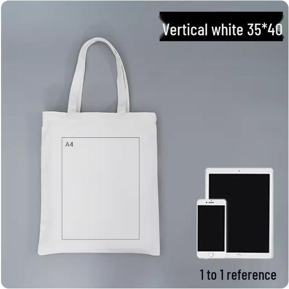 Custom Logo Canvas Cotton Tote Bag for Advertising