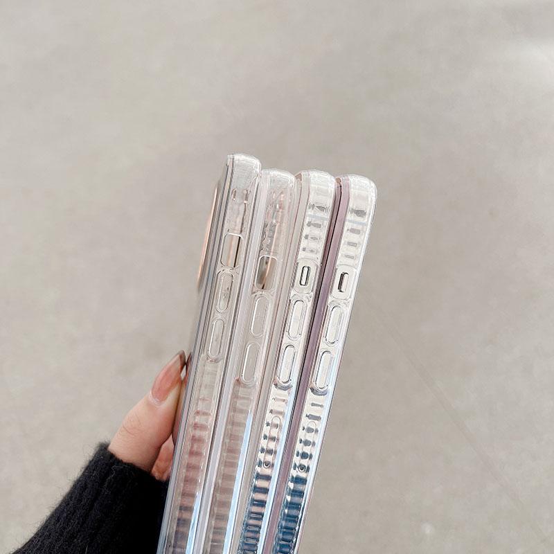 Husa de telefon cu model de carcasa galvanizata pentru Iphone 13 Pro Max 12 7 8 Plus Xr Xs Max Husa de protectie moale Imd pentru Iphone 11 Funda