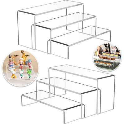 U-shaped Display Rack,Transparent Acrylic Storage Rack,Makeup Figurine Toy Storage Rack,Desktop and Bathroom Storage