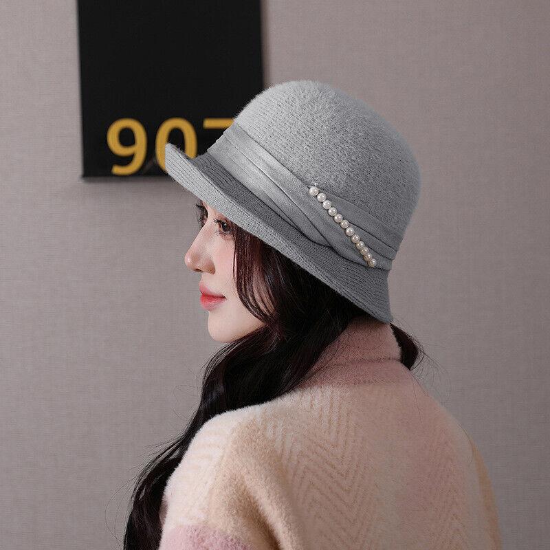 Cappello da pescatore invernale da donna