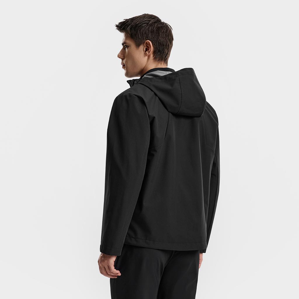 FILA Fitness Removable Three-In-One Simple Personality Sports Casual Training Versatile Comfortable Warm Hooded Two-Piece Jacket A11M611715FBK