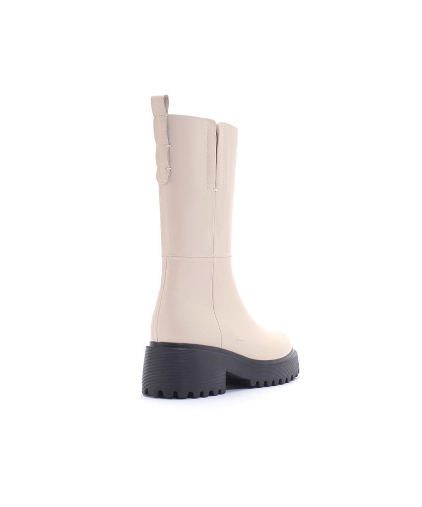 Saera Round Toe Platform Basic Boots K56F700