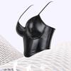Damen Fischgräten Push-Up Korsett Bustier Shapewear Top