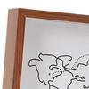 Shadow Box Frame Memory Ticket Holder for Movie Travel Sporting Events Concert Tickets