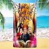Hocus Pocus Spell Book Beach Towel,quick Drying Absorbent Beach Toweloutdoor Sports Swimming Beach Towelsoft And Comfortable