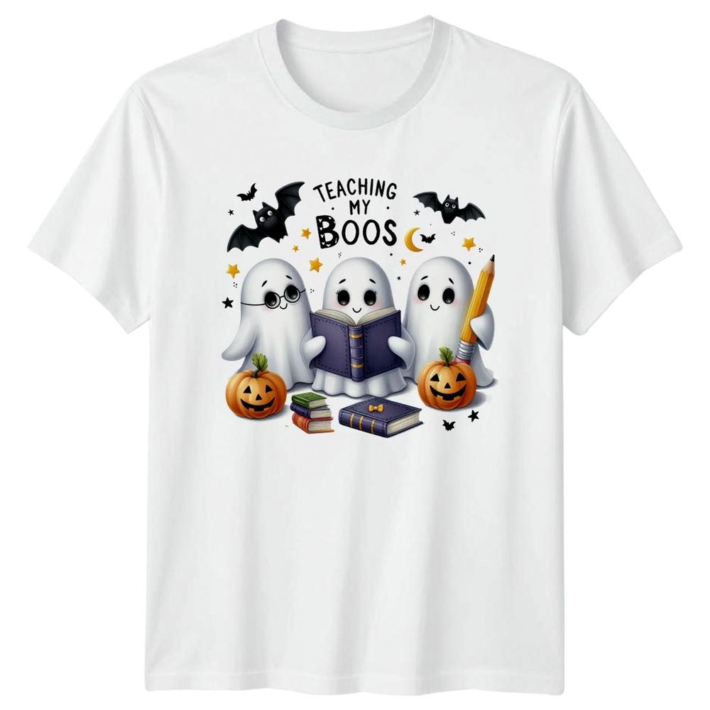 Teaching My Boos Unisexs TShirt Teacher Halloween Halloween Gift For Her S