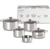 Le Creuset 3-Ply Plus 5-Piece Saucepan Set (96605300000000)