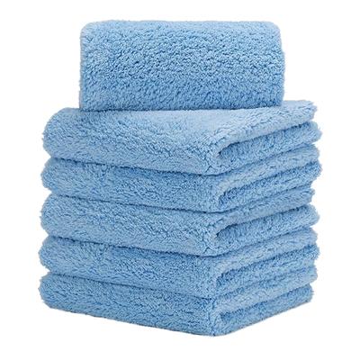 Custom Logo 550gsm Quick-Dry Microfiber Car Towel Absorbent and Thickened Coral Fleece Cloth for Home Use and Detailing