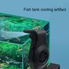 Aquarium-Ventilator, starker Wind, Wandmontage, einfach zu bedienen, Stummschaltung, USB-Kabel, Abkühlung, ABS, niedrigere Temperatur, Aquarium-Kühler, Ventilator, Aquarium-Versorgung