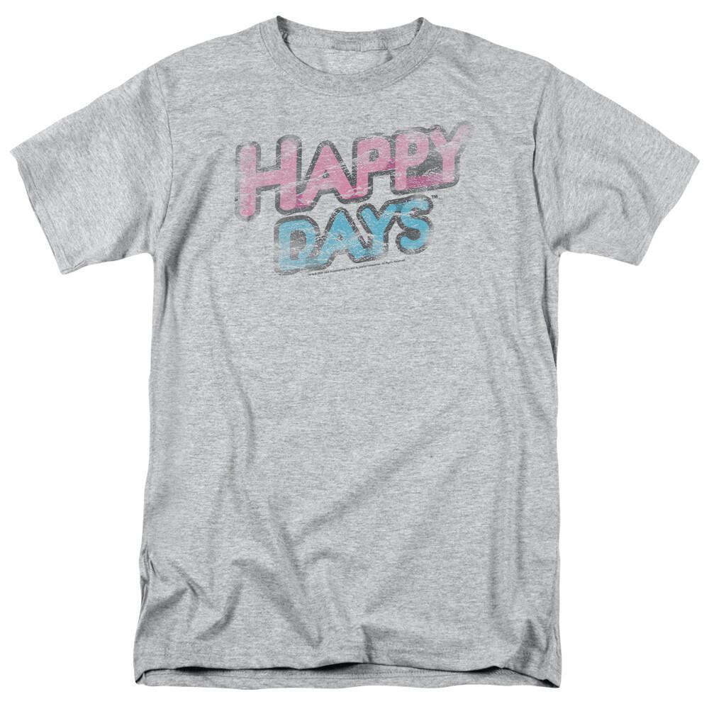 

Happy Days Distressed Logo T-Shirt - to 5X Unisex T-Shirt XXXL