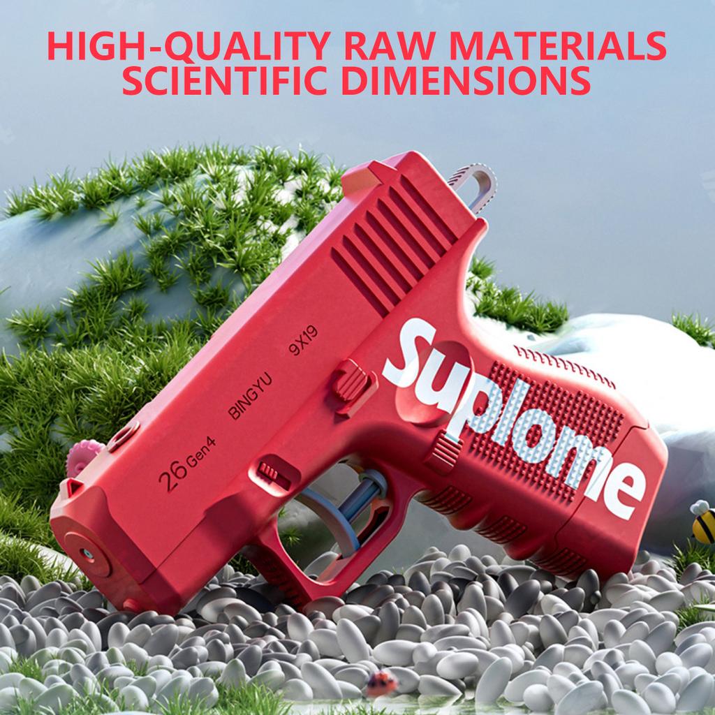 Prank Water gun Toy Handheld Manual Two-Way Water Gun Summer Mischievous Water Toy Children Outdoor Swimming Pool Toy Beach Gift