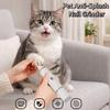 Low Noise Electric Dog Hair Trimmer Dual-Head Design Professional Cat Nail Grinder USB Charging Powerful Motor Pet Grooming Tool