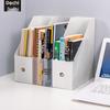 Foldable Vertical File Organizer & Desktop Document Holder Rack