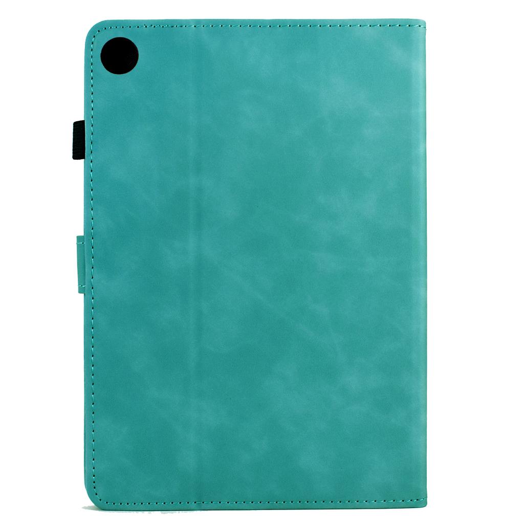 For Samsung Galaxy Tab A9 Case Mandala Imprinted Leather Tablet Cover with Card Slots