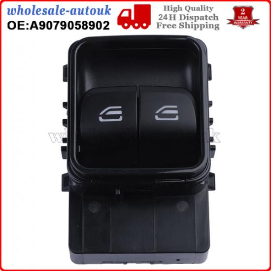 Driver Side Front Window Switch For    Mercedes-Benz A9079058902
