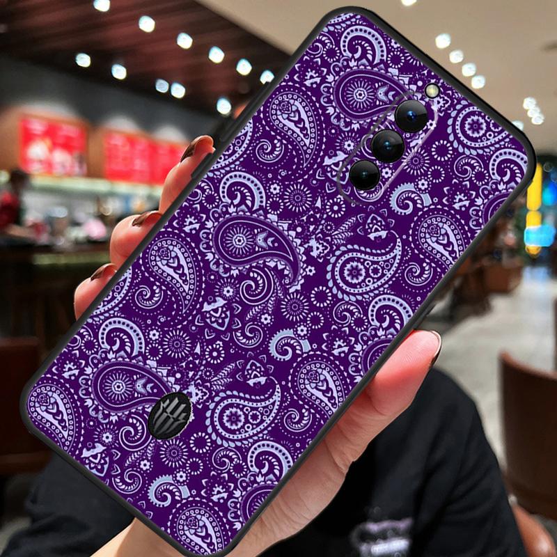Paisley Pattern Case For ZTE Nubia Red Magic 11 10 8 9 8S 9S 10S Pro Plus 10 Air 5G 6R 6 7 6S 7S Pro Cover