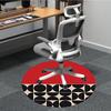 1pc Black and white Abstract Pattern Office Round Area Rug,  Mat Suitable For Office, Under Office Chairs Bedroom Living Room Home Decor, Room Deco