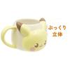 Marimo Craft PokePeace Face W115 X H80 X Mug, Pikachu, D85mm, PKP-194