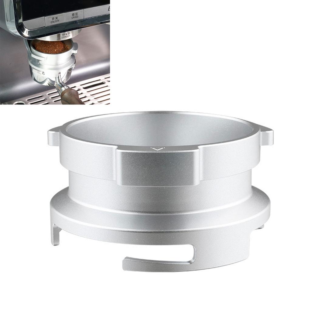 Coffee Powder Rings Espresso Dosing Funnel Aluminum Alloy Material Universal Powder Receiving Dosing Rings for Machines