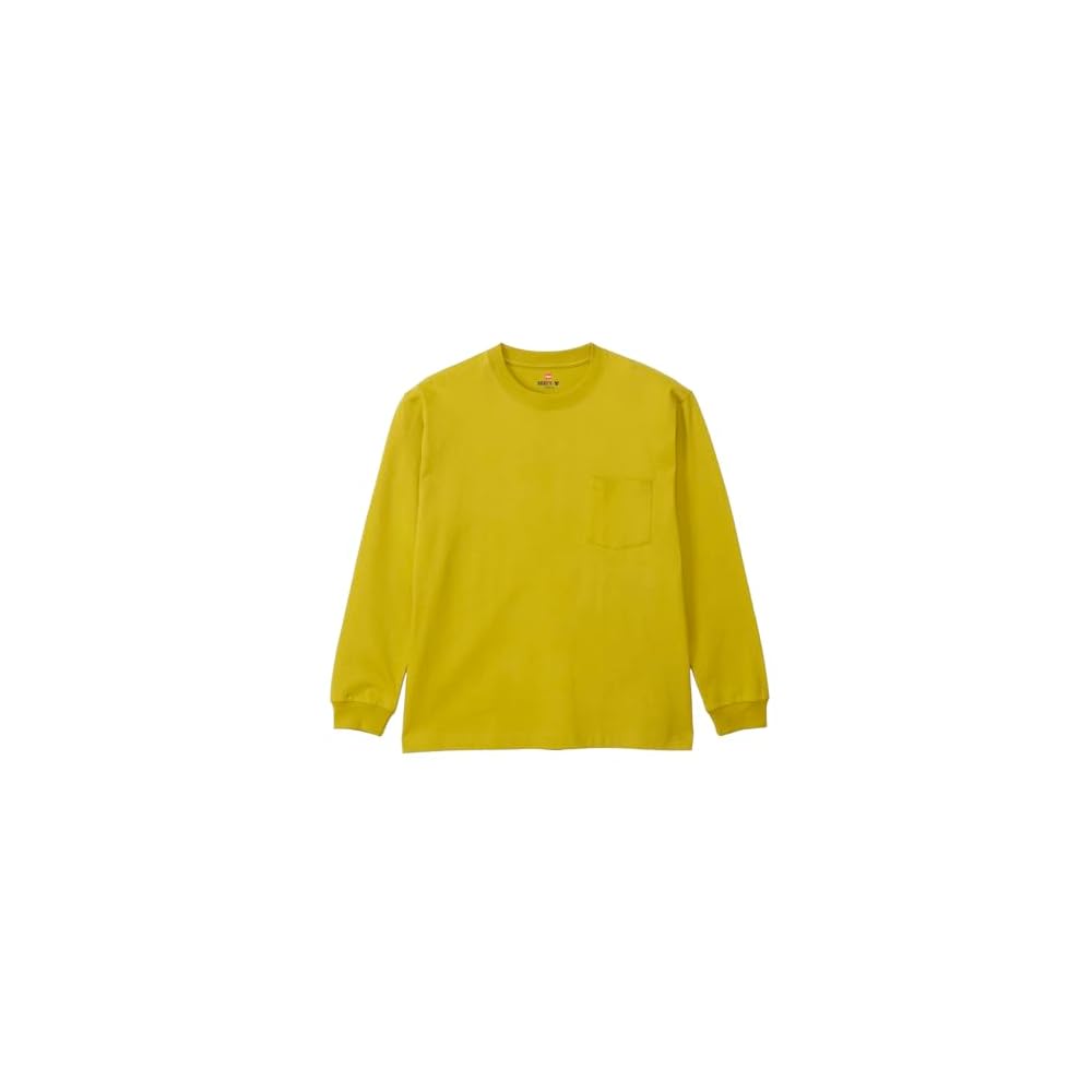 Long-sleeved T-shirt, crew neck, 100% cotton, seamless construction, tagless, Beefy Long Sleeve