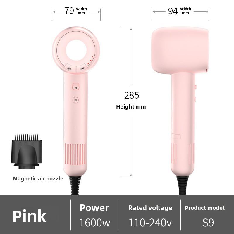

High Speed Hair Dryer Household Constant Temperature Hollow Hair Dryer EU