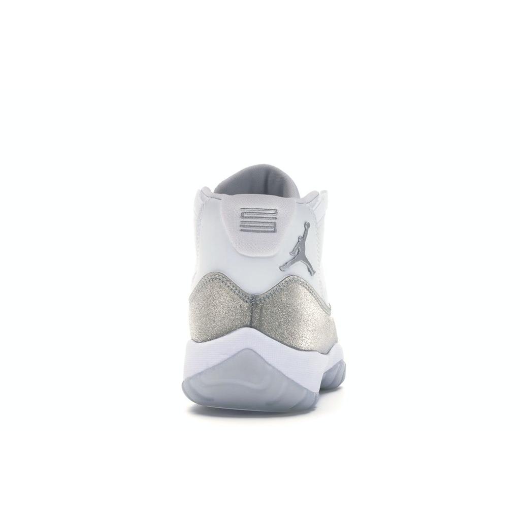 Air Jordan 11 Retro Vast Grey Women Sneakers White Metallic-Silver-Vast-Grey AR0715-100