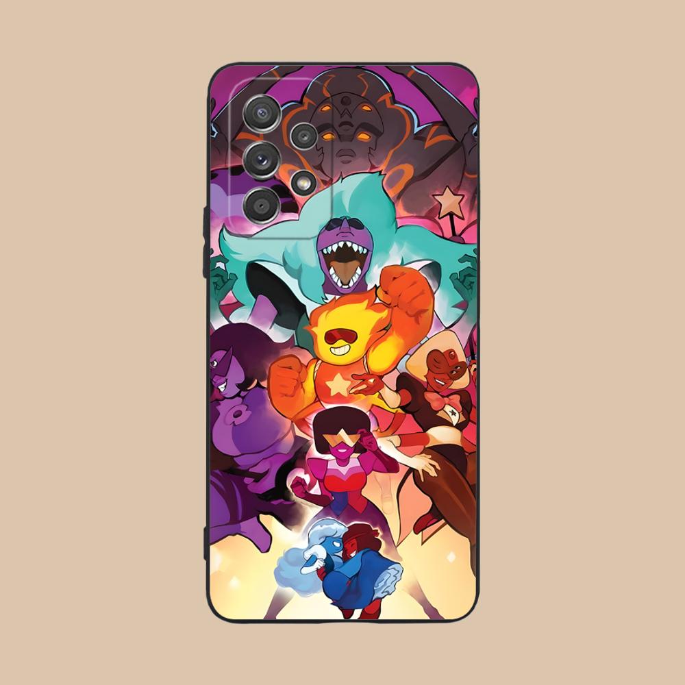 Steven Universe Mobile Phone Case for Samsung Galaxy M55 54 42 35 34 33 32 23 22 15 14 13 12 F55 5G Colour Protective Cellphones