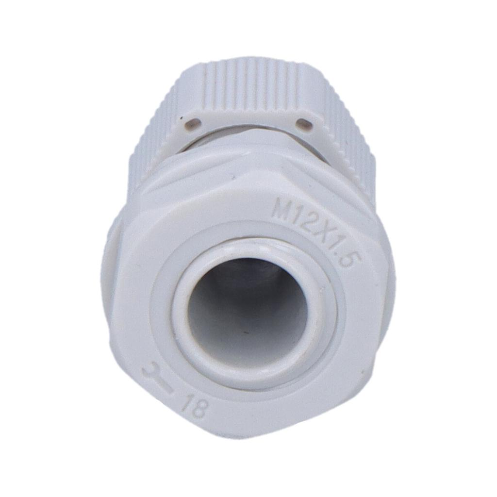 Cable Gland MG-12 for Cable Dimensions (3-6.5mm) IP68, 10 Pcs