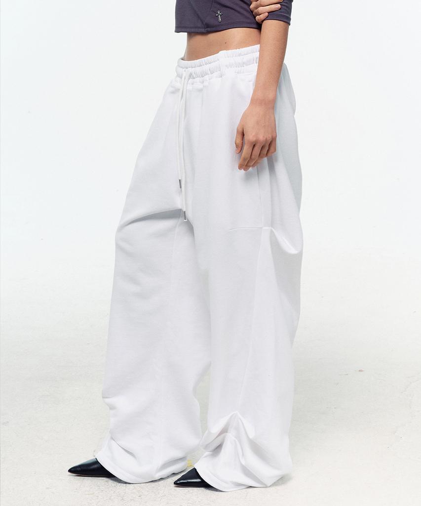 2000ARCHIVES Slouchy Sweatpants (White)