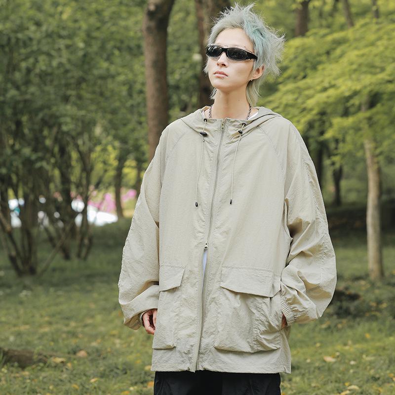 

Unisex Anti-UV Mosquito-Repellent Lightweight Hooded Sunscreen Jacket for Outdoor Hiking XL