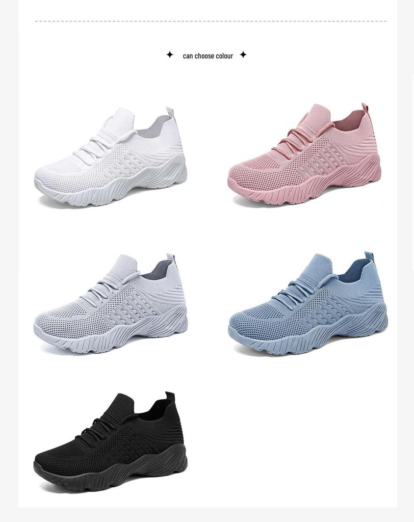 Comfortable Women's Summer Sports Shoes - Soft Sole, Versatile Casual Style for Moms