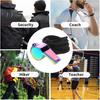 1Pc/2Pcs Sports Whistle Stainless Steel Whistle with Lanyard Loud Crisp Sound Whistle for Coaches Referee Official