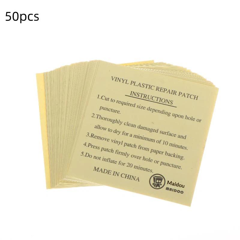 Repair Patch Waterproof Self Adhesive For Pvc Inflatable Boat Air Mattress Swimming Ring Emergency Fix Outdoor Gear Transparent