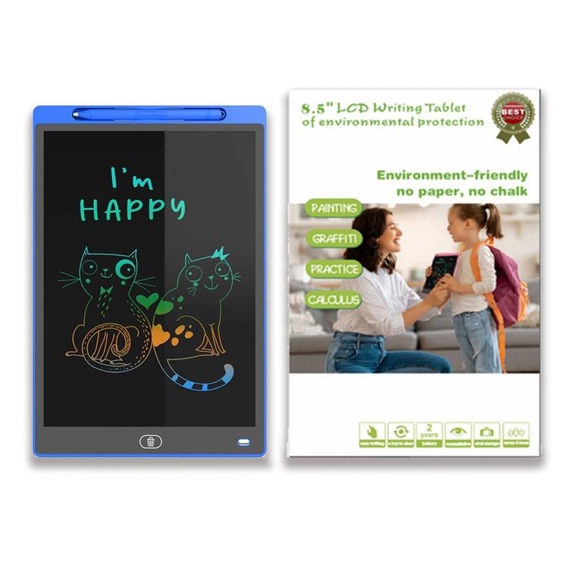 LCD Drawing Board - 21.59cm Kids' Doodle Tablet, Durable Design, Easy Erase, a Must-Have Holiday Gift!