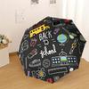 1pc Back to School Pattern Umbrella  Automatic Opening and Closing Umbrella, High quality Umbrella, Ideal Gift for Her 259