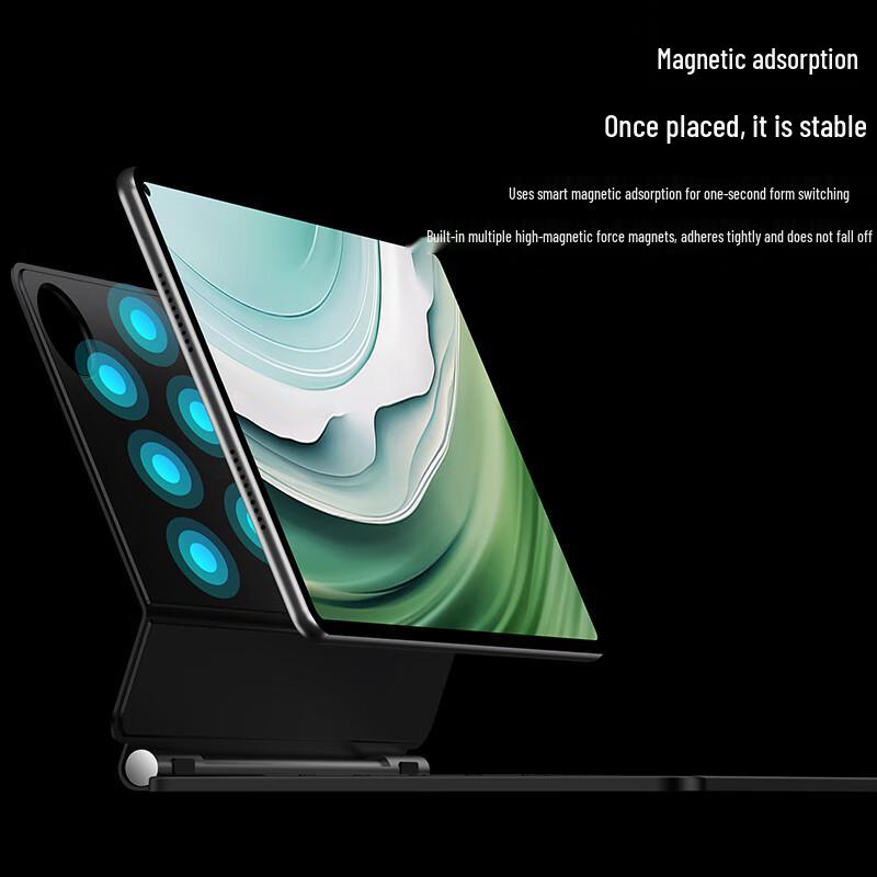 ZhiSihui Huawei MatePad Floating Magnetic Bluetooth Keyboard Case