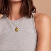 Tiger Eye Fox Luck Charm Necklace for Women [COAI]