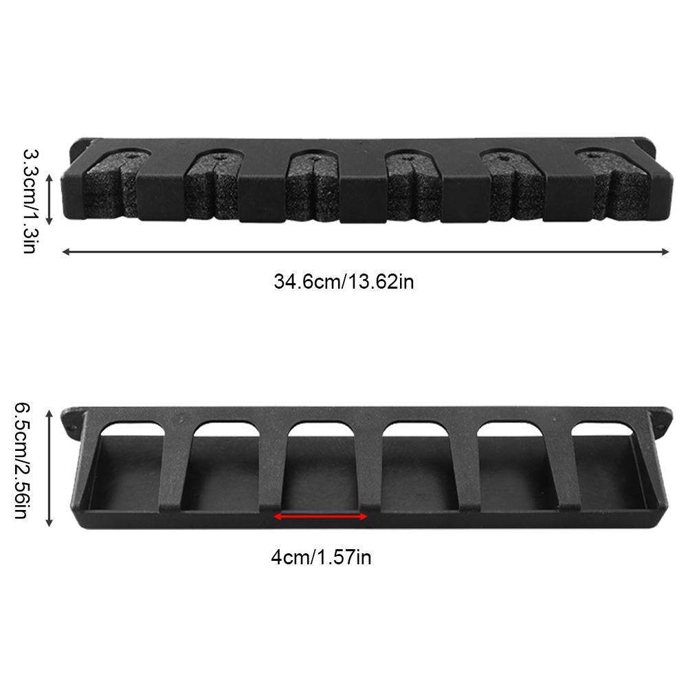 Suport vertical de afișare pentru undiță de pescuit, montat pe perete, suport de depozitare cu spumă EVA, cu suport de bază antiderapant, pentru echipamente de pescuit